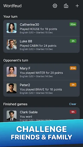 Wordfeud Premium screenshot 2