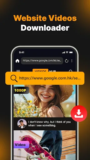 Fast Video Downloader–HD Saver screenshot 1