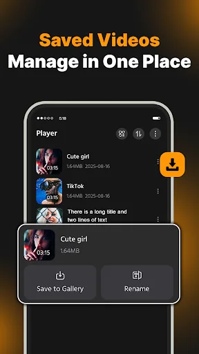 Fast Video Downloader–HD Saver screenshot 5
