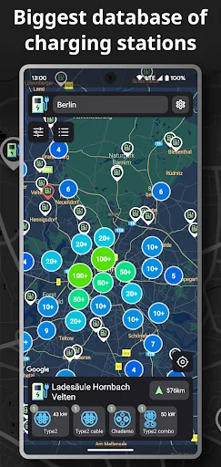 Charging stations screenshot 1