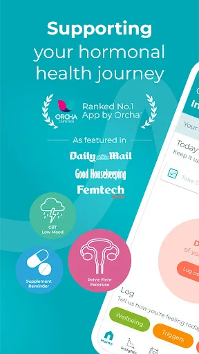 Health & Her App screenshot 1