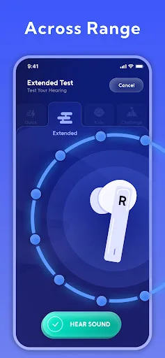 Hearing Test - Ear Audiogram screenshot 1
