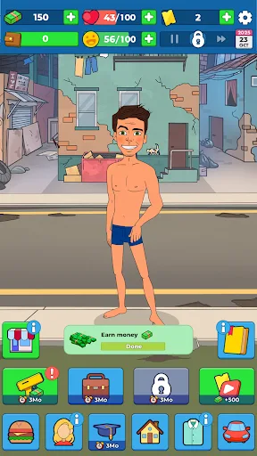 From Zero to Hero: Idle Life screenshot 2