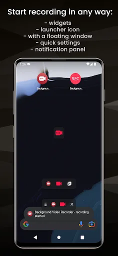 Background Video Recorder screenshot 2