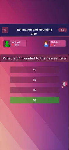Mathematics Knowledge Quiz screenshot 2