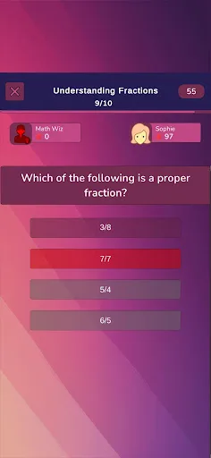 Mathematics Knowledge Quiz screenshot 3