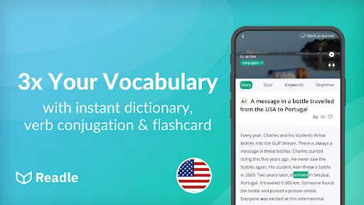 Learn English with Readle screenshot 2