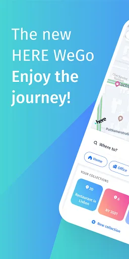 HERE WeGo: Maps & Navigation screenshot 1