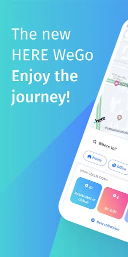 HERE WeGo BETA screenshot 1