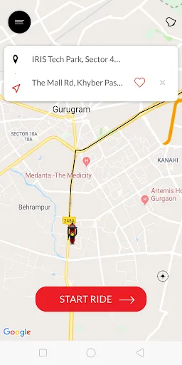 Hero RideGuide screenshot 4