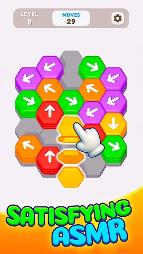 Hexa Shift - Logic Puzzle screenshot 4
