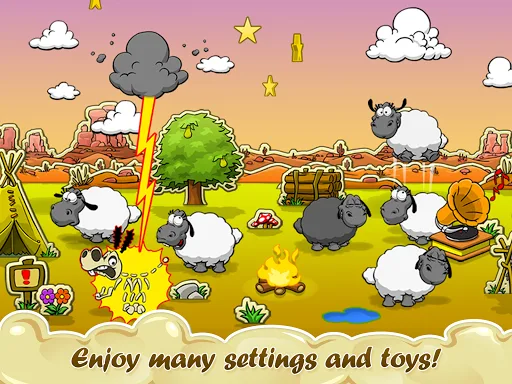 Clouds & Sheep - Cute Sheep screenshot 3