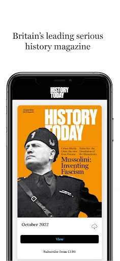 History Today Magazine screenshot 1