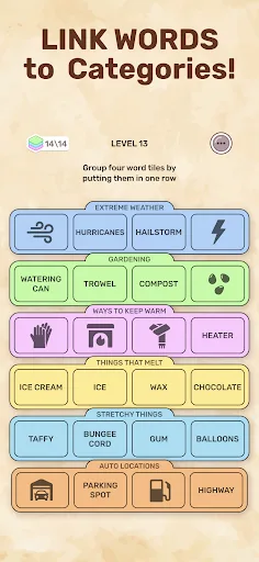 Connect Word: Association Game screenshot 2