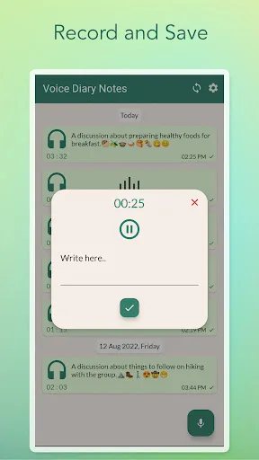 My Voice Diary : Daily Journal screenshot 2