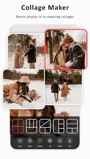 SnapShot: Photo Editor Collage screenshot 1