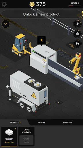 Factory: Idle & Tycoon Game screenshot 1