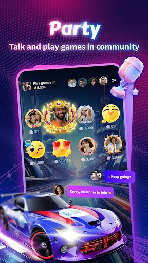 Chamet - Live Chat & Party screenshot 3