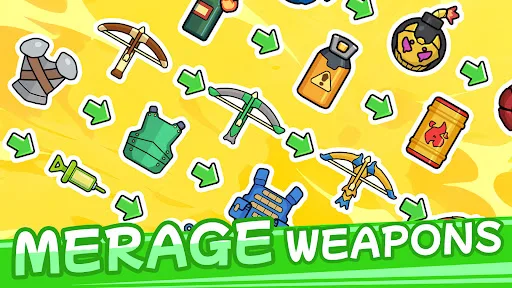 Bag Merge : Zombie Battle screenshot 3
