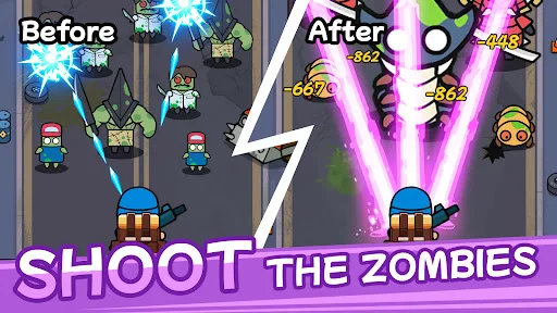 Bag Merge : Zombie Battle screenshot 4
