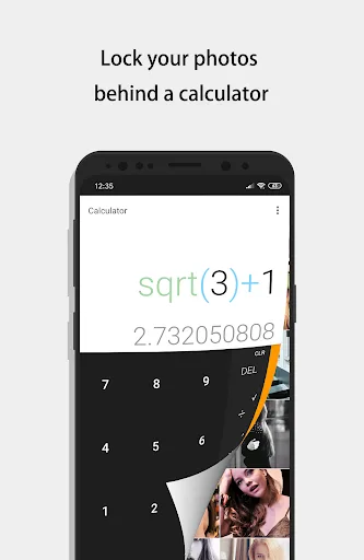 Calculator - photo vault screenshot 1