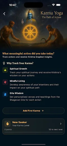 Ask Krishna AI - Bhagavad Gita screenshot 4