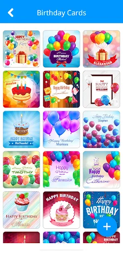 Happy Birthday Card Maker screenshot 2