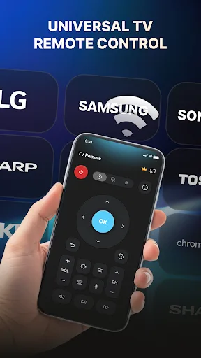Smart TV Remote - Screen Cast screenshot 1