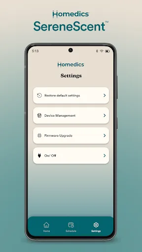 Homedics SereneScent screenshot 5