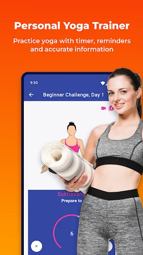 Yoga Daily Workout+Meditation screenshot 4