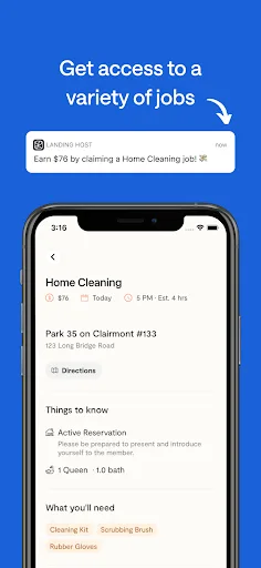 Landing Host screenshot 3
