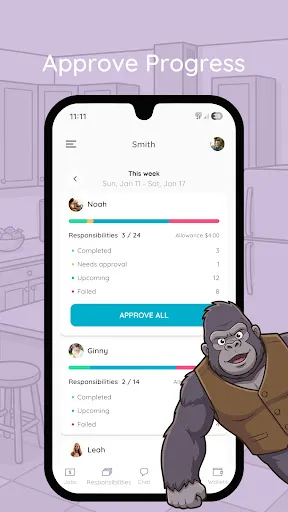 Homey - Chores and Allowance screenshot 2