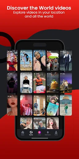 Redz: Explore content nearby screenshot 1