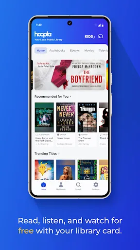 Hoopla: Your Library, Anywhere screenshot 1