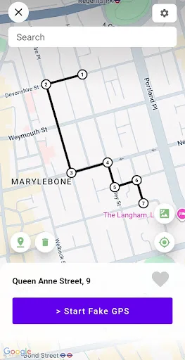 Fake GPS Location Spoofer screenshot 2