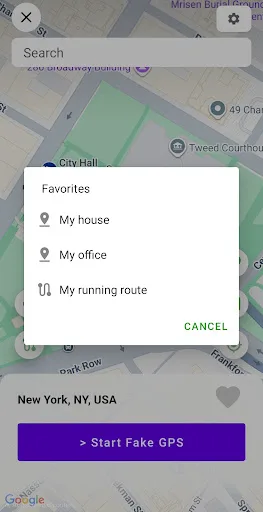 Fake GPS Location Spoofer screenshot 4