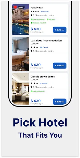 Cheap Hotels・Vacation Rentals screenshot 2