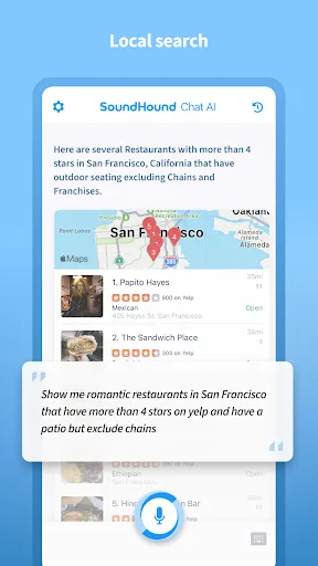 SoundHound Chat AI App screenshot 1