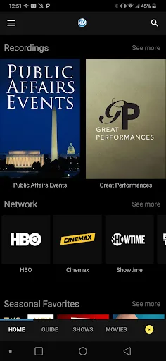 HTC TV MAX screenshot 1