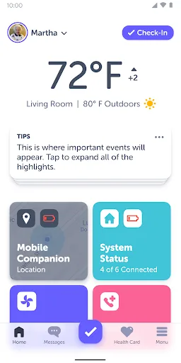 Aloe Care Health: Elder Safety screenshot 1