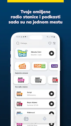 Naxi Player: Radio & Podcast screenshot 2