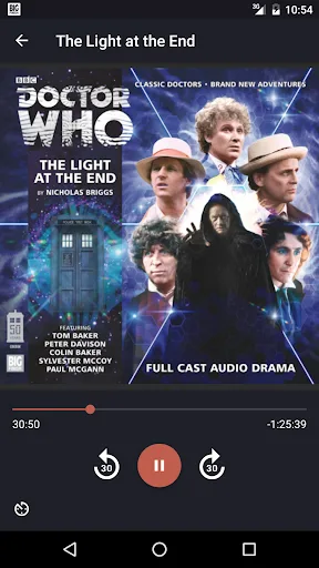 Big Finish Audiobook Player screenshot 1