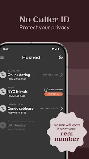 Hushed: US Second Phone Number screenshot 5