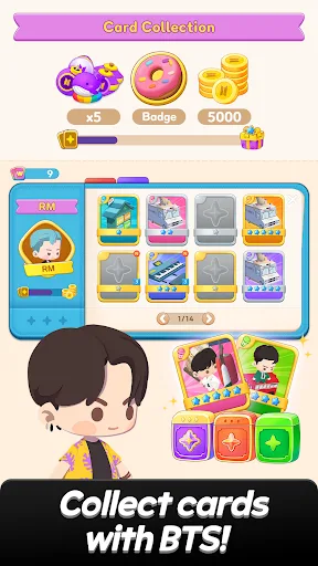 BTS Island: In the SEOM Puzzle screenshot 1
