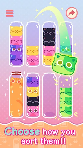 Meow MixUp: Sorting Puzzle screenshot 3