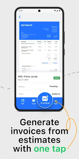Smart Invoice: Estimate Maker screenshot 2