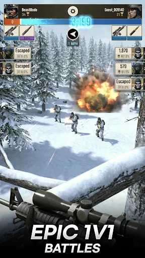 Sniper Battle: 3D War Shooter screenshot 1
