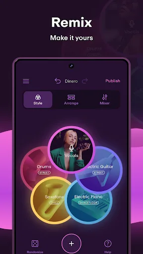 Hyph: Create With Real Music screenshot 1
