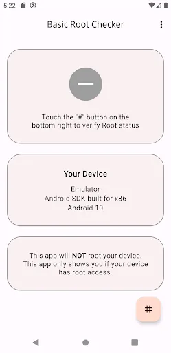 Basic Root Checker screenshot 1