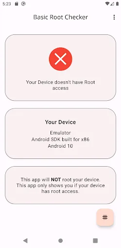 Basic Root Checker screenshot 3